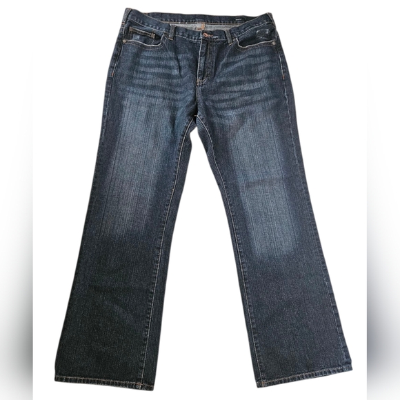 Calvin Klein Blue Denim Bootcut Jeans Men 38x32 - Picture 1 of 7